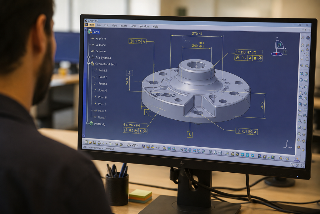 Curso de documentación en CATIA con módulo FTA Online